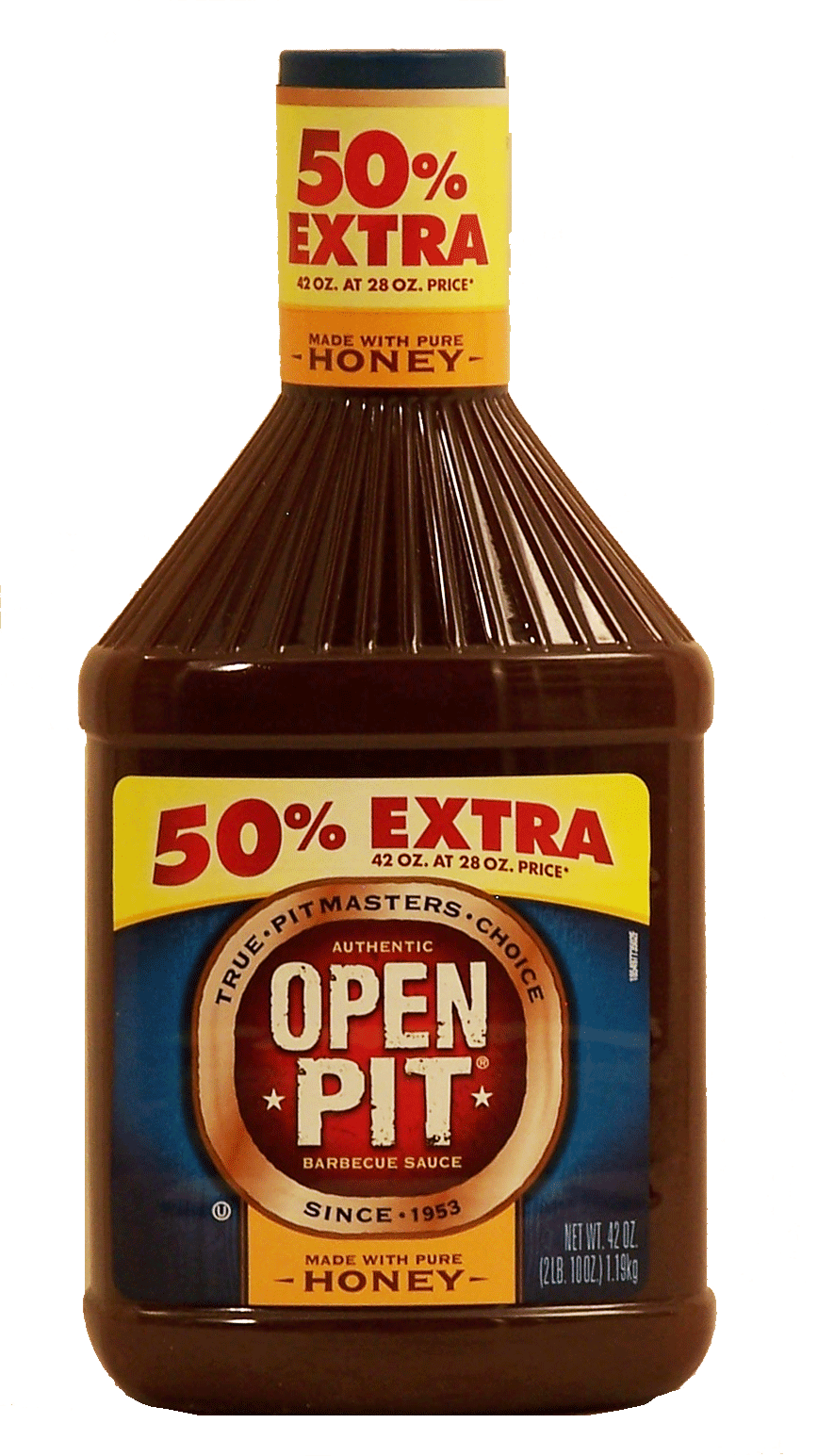 Open Pit  barbecue sauce made with pure honey Full-Size Picture